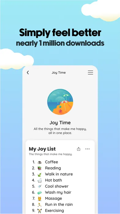 Shmoody: Mood & Habit Tracker سکرین شاٹس