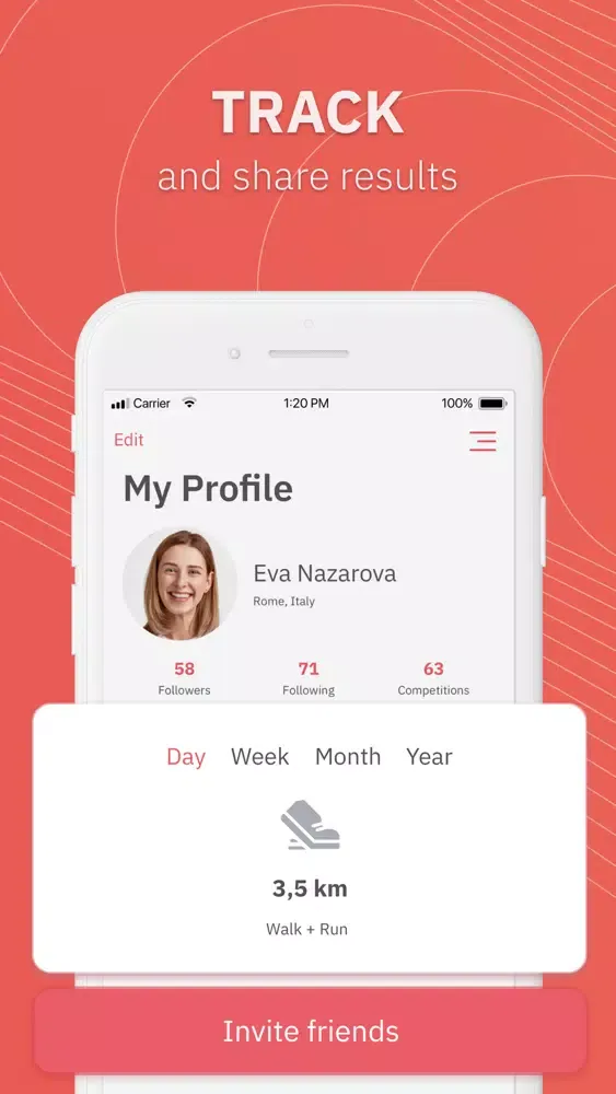 Capturas de tela do Ychamp: walk and earn rewards