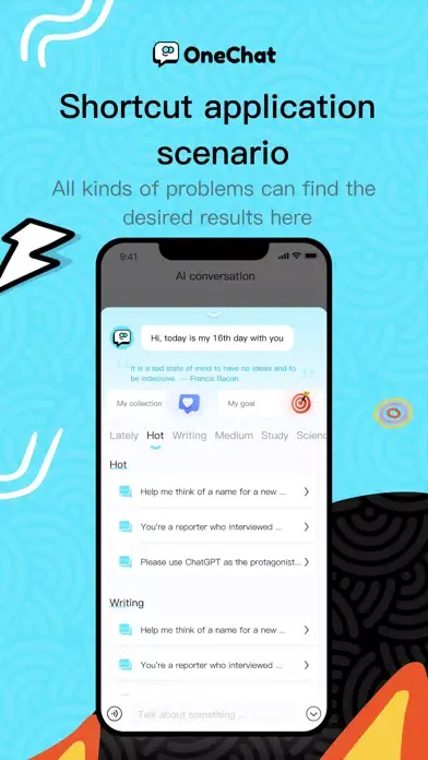OneChat-AI Chat,Writer,Drawing Screenshots