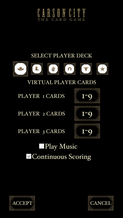 صور Carson City - The card game
