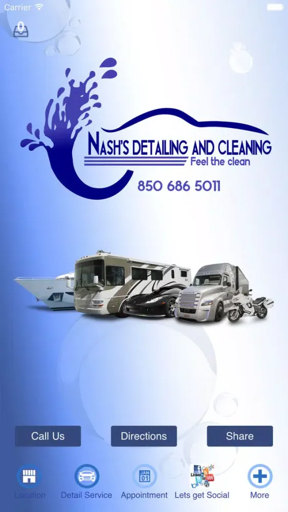 Capturas de pantalla de Nash's Detailing And Cleaning.