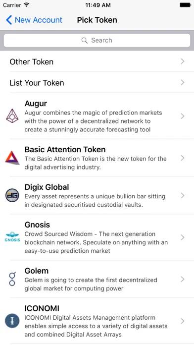 YDWallet سکرین شاٹس