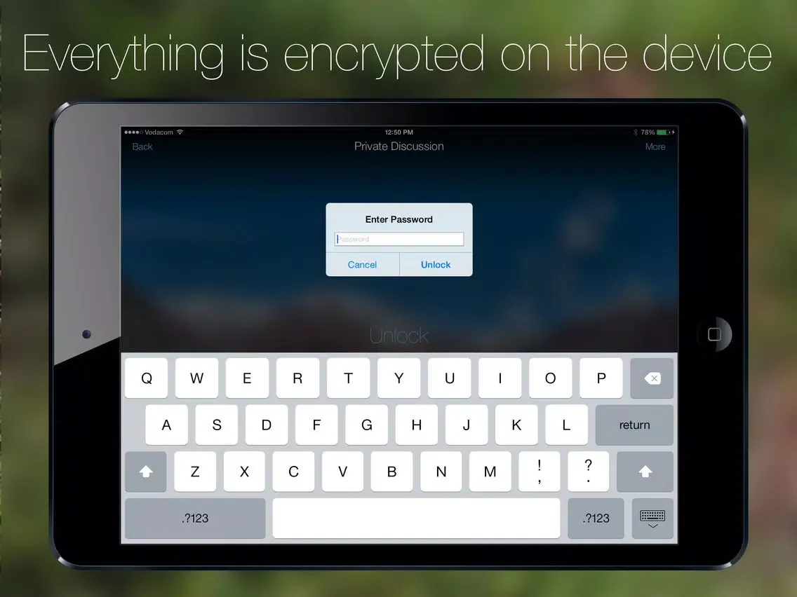 Chatterly iPad  Screenshots