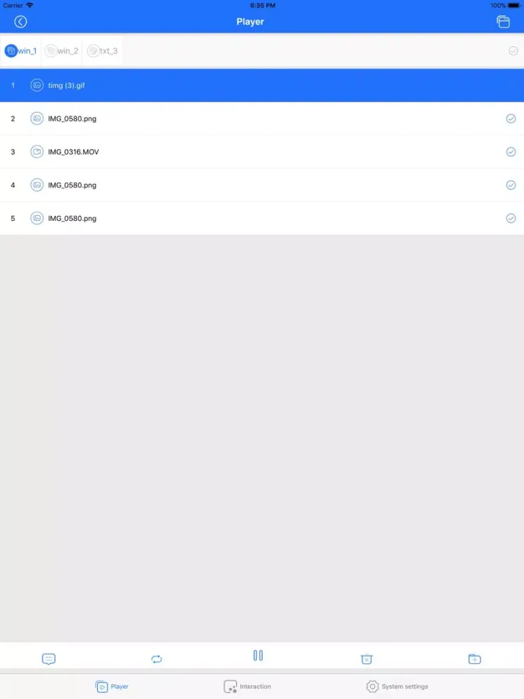 Capturas de pantalla de YClient pro iPad 