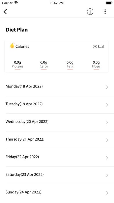 Скриншоты Indian nutritionist