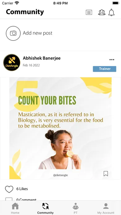 Ảnh chụp màn hình của DietAngle