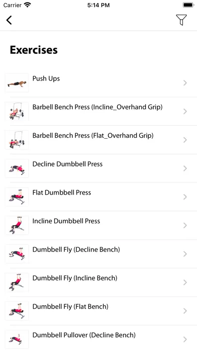 ภาพหน้าจอของ Gymzilla - Fitnotes