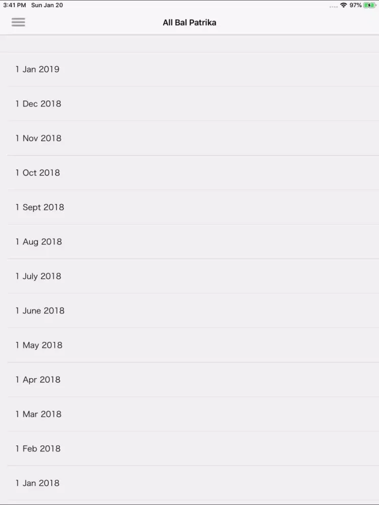 Capturas de pantalla de APSP iPad 