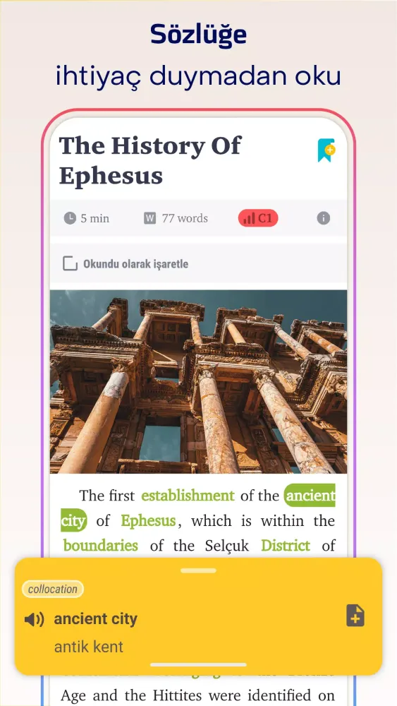 Captures d'écran de ReadingPower: Reading Passages