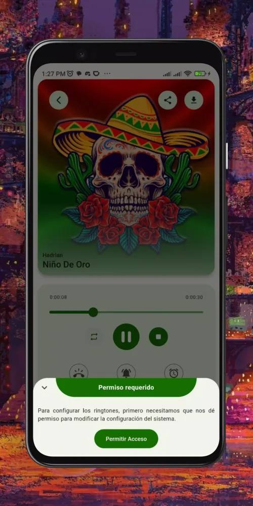 Скриншоты Ringtones Corridos Mexican