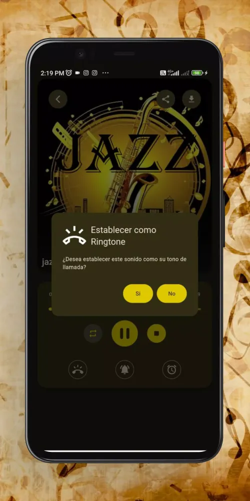 Capturas de pantalla de Jazz ringtones