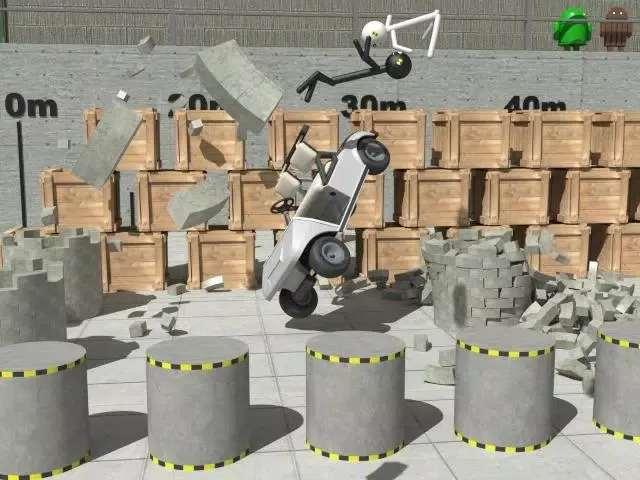 صور Stickman Crash Testing ①