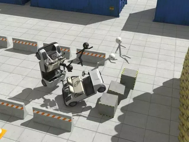 صور Stickman Crash Testing ①