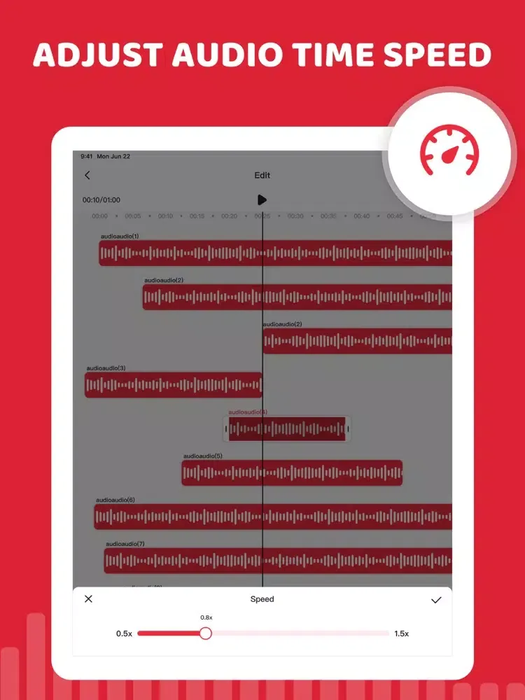 Music Cutter - Audio Editor iPad  Ekran Görüntüleri