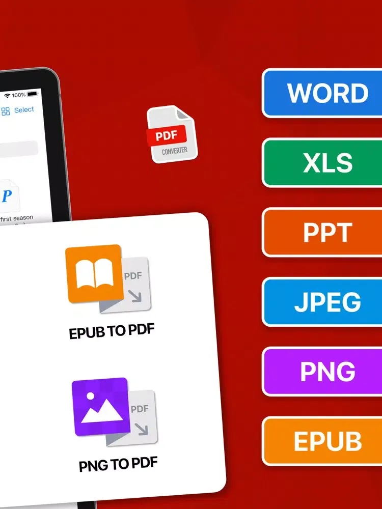 Zrzuty ekranu PDF Converter ⁺ iPad 