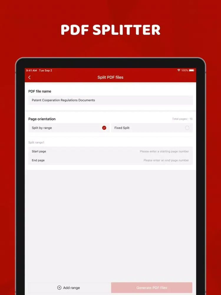Zrzuty ekranu PDF Converter ⁺ iPad 