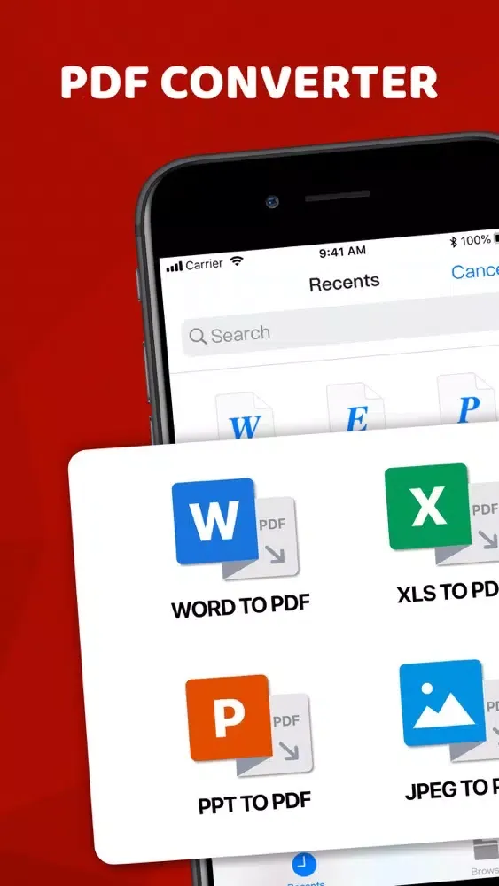 Zrzuty ekranu PDF Converter ⁺