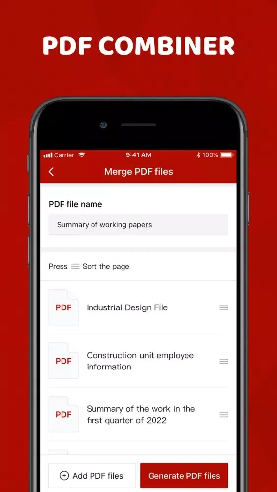 Zrzuty ekranu PDF Converter ⁺
