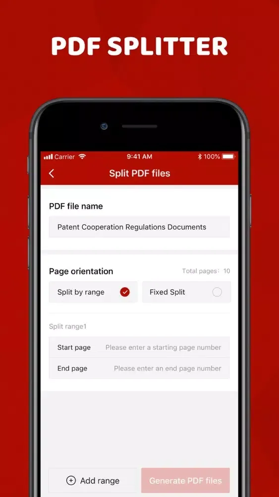 Zrzuty ekranu PDF Converter ⁺