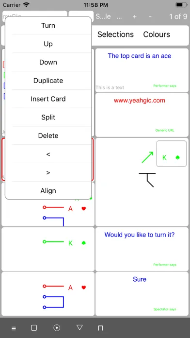Tangkapan skrin Symbolic Method