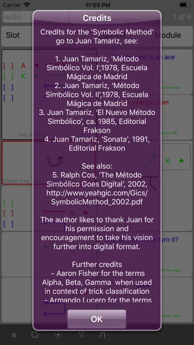 Tangkapan skrin Symbolic Method