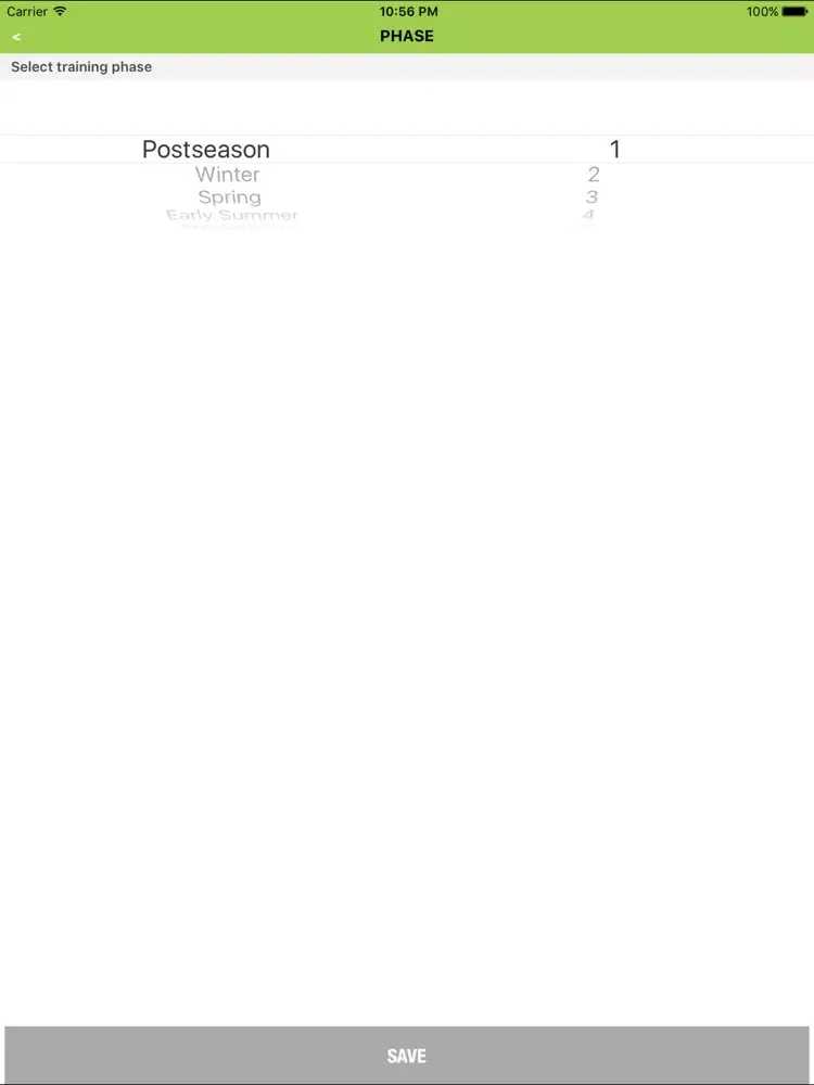 Year Football Training iPad  Screenshots
