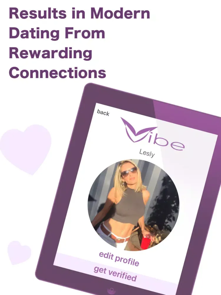 Vibe - Dating Worth Your Time iPad 应用截图