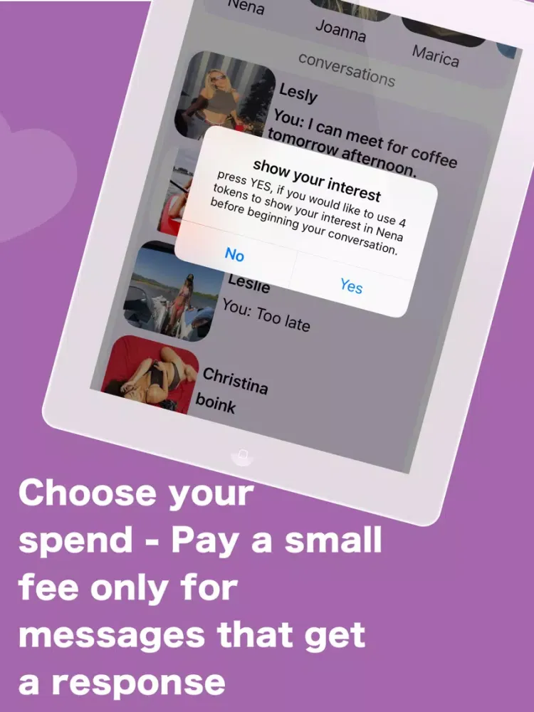Vibe - Dating Worth Your Time iPad 应用截图