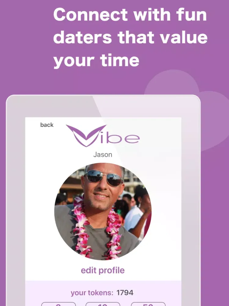 Vibe - Dating Worth Your Time iPad 应用截图