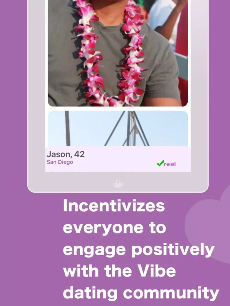Vibe - Dating Worth Your Time iPad 应用截图