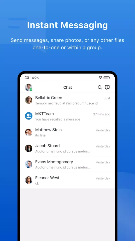 Yeastar Linkus Mobile Client Screenshots