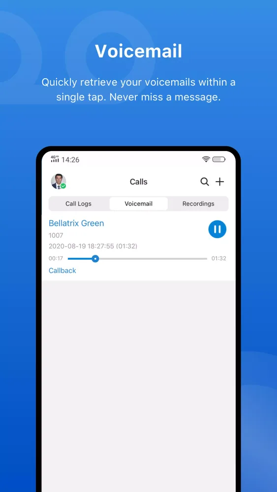 Yeastar Linkus Mobile Client Screenshots