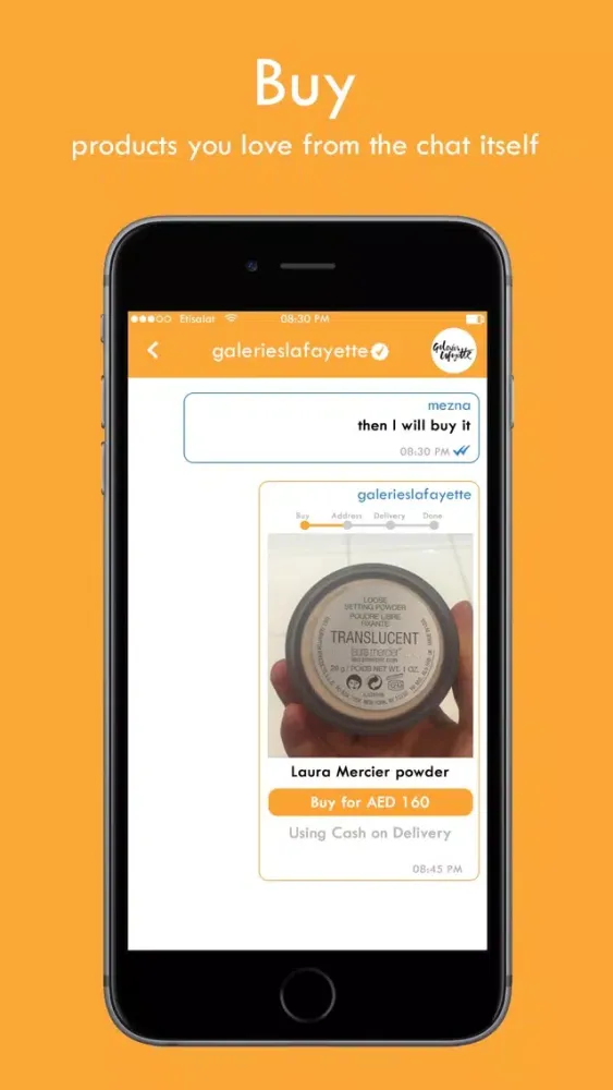 Zrzuty ekranu iwant social eCommerce