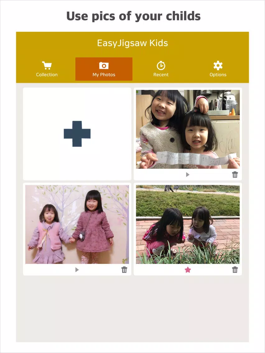 Tangkapan layar EasyJigsaw Kids iPad 