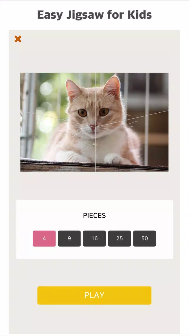 Tangkapan layar EasyJigsaw Kids
