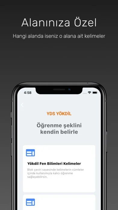 Capturas de tela do Tuna - YDS, YÖKDİL, YKS