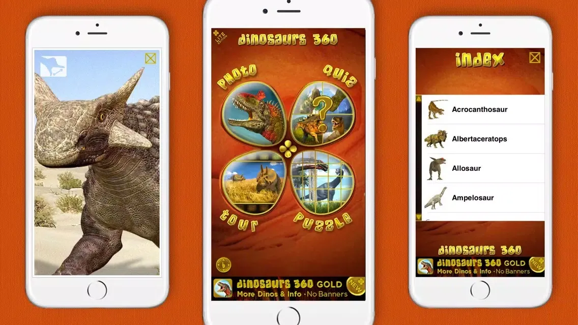 Скриншоты Dinosaurs 360