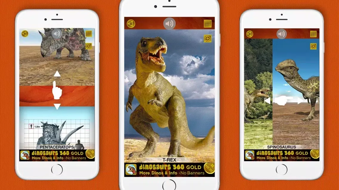 Скриншоты Dinosaurs 360