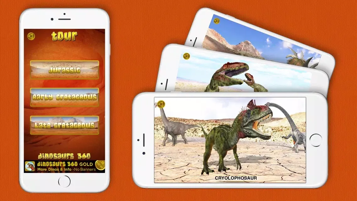 Скриншоты Dinosaurs 360