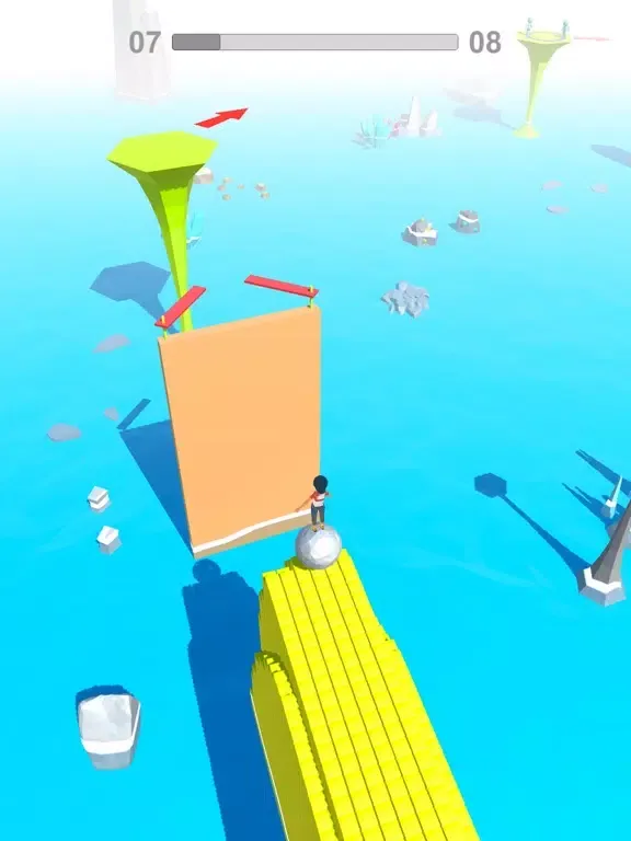 Screenshot di Roller Ball - Super Splat Game iPad 