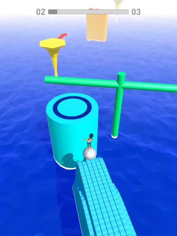 Screenshot di Roller Ball - Super Splat Game iPad 