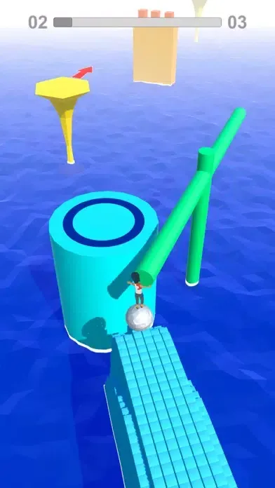 Screenshot di Roller Ball - Super Splat Game