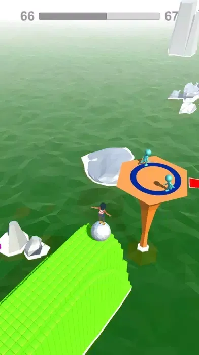 Screenshot di Roller Ball - Super Splat Game
