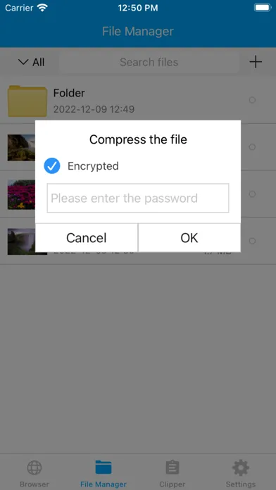 Zrzuty ekranu Unzip - zip rar 7z extract
