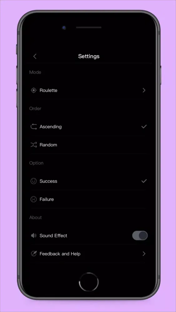 TapRoulette - Make Decisions স্ক্রিনশট