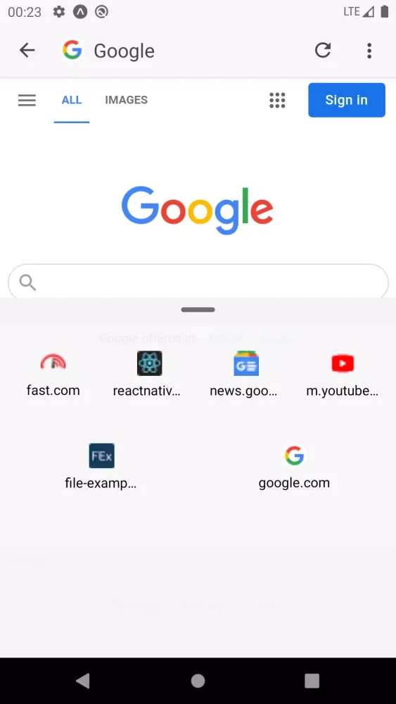 Whitelist Browser应用截图