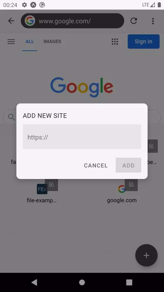 Whitelist Browser应用截图