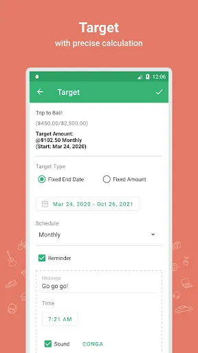 Thriv - Savings Goal Tracker Screenshots