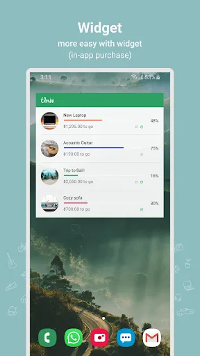 Thriv - Savings Goal Tracker Screenshots