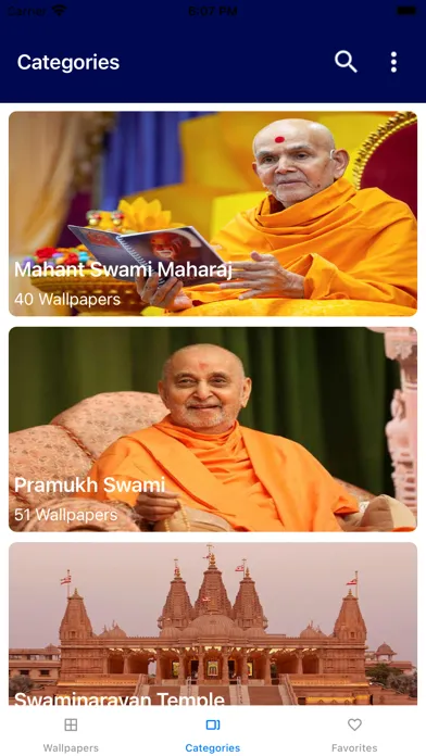 Captures d'écran de Swaminarayan Wallpapers